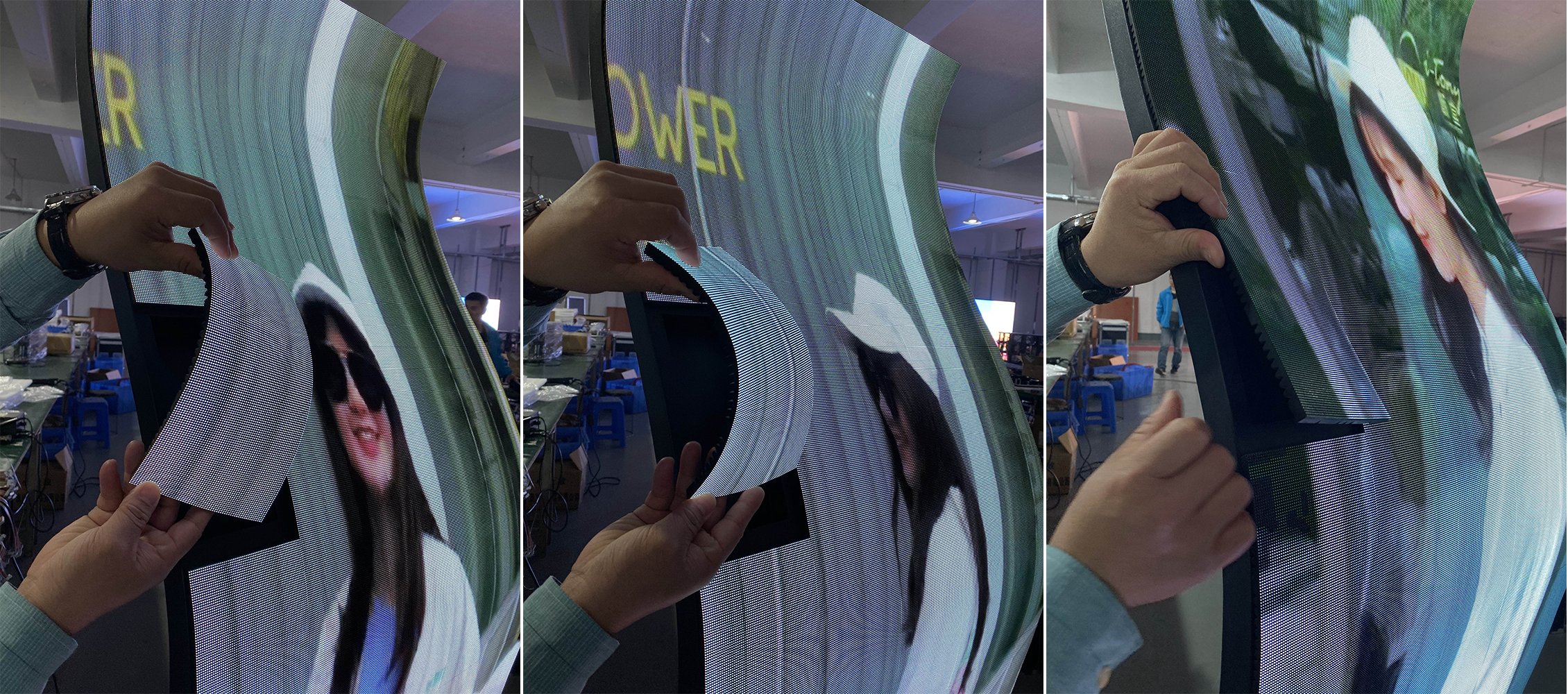  LED -Bildschirm von Poster Floor Stand LED