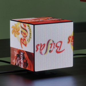 Outdoor P2.5 LED 5 Gesichter Werbebildschirm Logo Marke 3D LED Cube Display