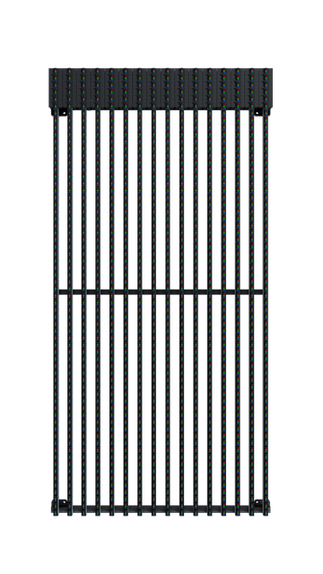 Outdoor -Werbefassade Medien LED -Bildschirm transparent feste LED -Anzeige